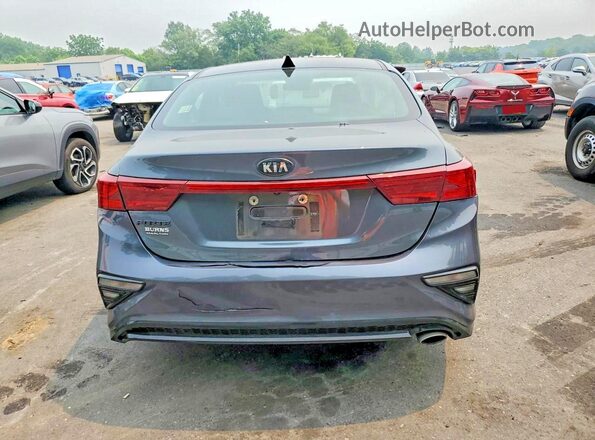 3KPF24AD0LE173879 2020 KIA FORTE Charcoal უკანა ხედი