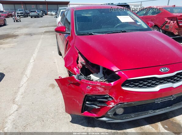 3KPF24AD0LE200286 2020 KIA FORTE Красный Вид спереди