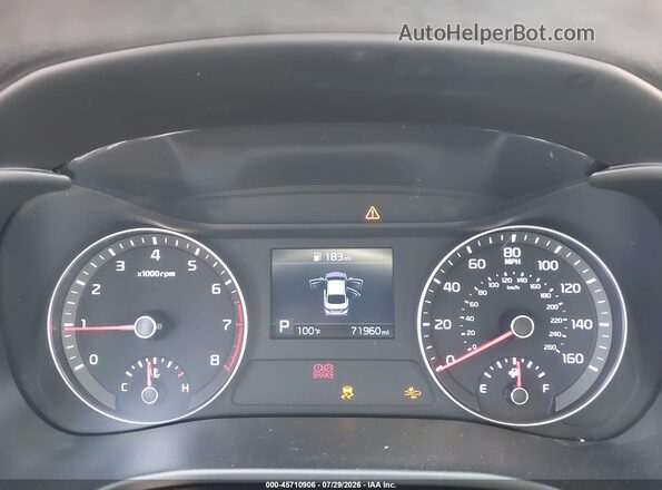 3KPF24AD0LE200286 2020 KIA FORTE Красный Вид задних сидений