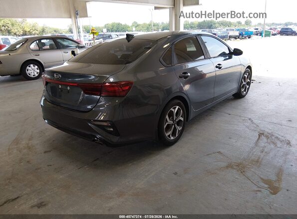 3KPF24AD0LE211661 2020 KIA FORTE Gray Rear right