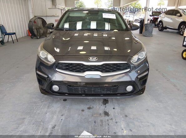 3KPF24AD0LE211661 2020 KIA FORTE Gray Dashboard view