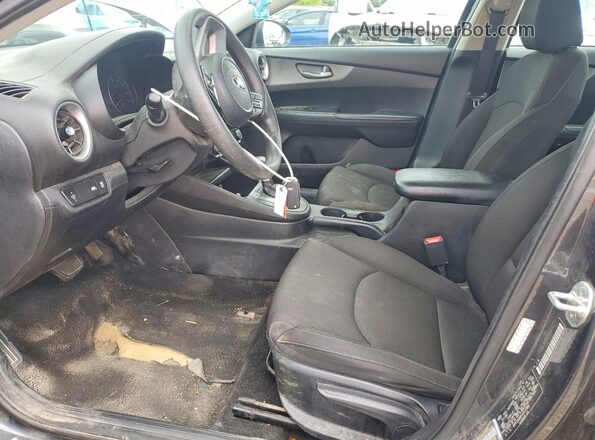 3KPF24AD0LE212986 2020 KIA FORTE Gray Front interior view