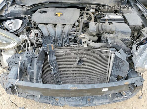 3KPF24AD0LE257376 2020 KIA FORTE Black Vista interior trasera