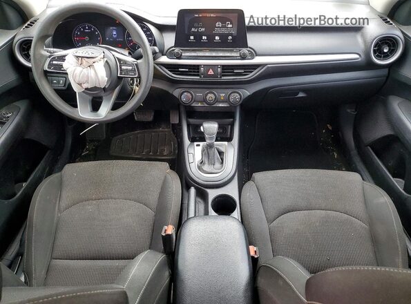 3KPF24AD0LE257376 2020 KIA FORTE Black Vista del salpicadero