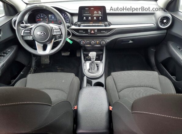 3KPF24AD0ME285177 2021 KIA FORTE Серый Вид панели приборов