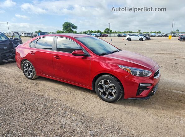 3KPF24AD0ME296339 2021 KIA FORTE Red Front right
