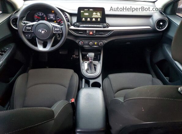 3KPF24AD0ME345149 2021 KIA FORTE White Вид панелі приладів
