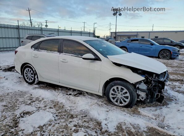 3KPF24AD0ME345149 2021 KIA FORTE White Передня права чверть