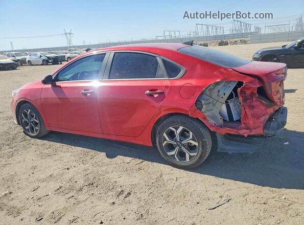 3KPF24AD0ME373016 2021 KIA FORTE Red Trasero izquierdo