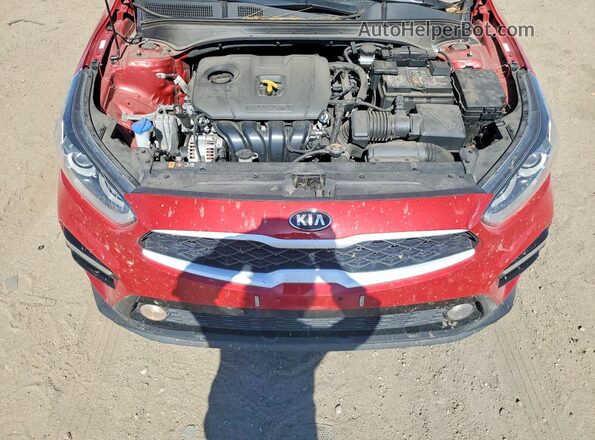 3KPF24AD0ME373016 2021 KIA FORTE Red Vista interior trasera
