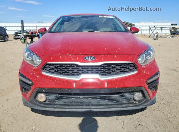 3KPF24AD0ME373016 2021 KIA FORTE Red Vista frontal