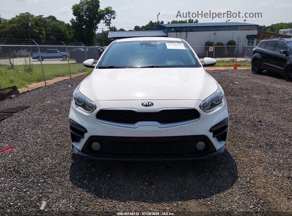 3KPF24AD0ME383027 2021 KIA FORTE White Vista del cuadro de instrumentos