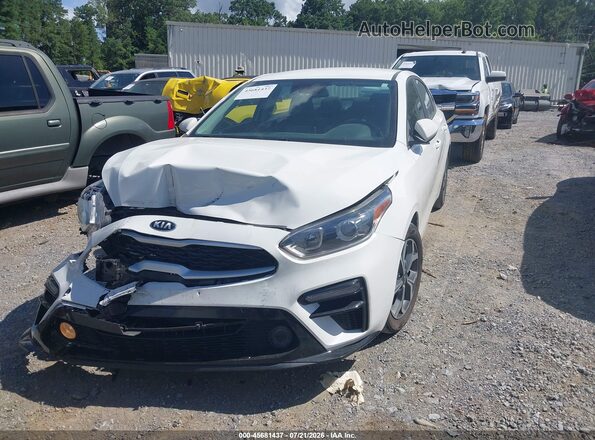 3KPF24AD0ME388843 2021 KIA FORTE White Передня ліва чверть