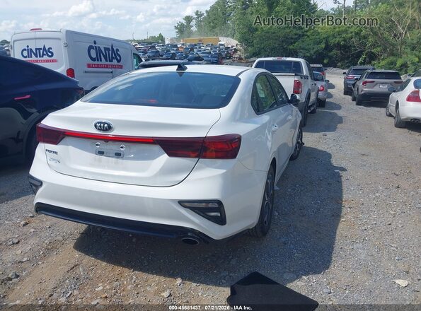 3KPF24AD0ME388843 2021 KIA FORTE White Задня права чверть