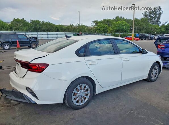 3KPF24AD0NE430199 2022 KIA FORTE White Задня права чверть
