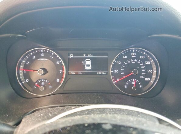 3KPF24AD0NE430199 2022 KIA FORTE White Вид щитка приладів
