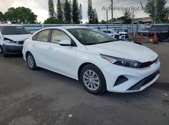 3KPF24AD0NE430199 2022 KIA FORTE White Передня права чверть