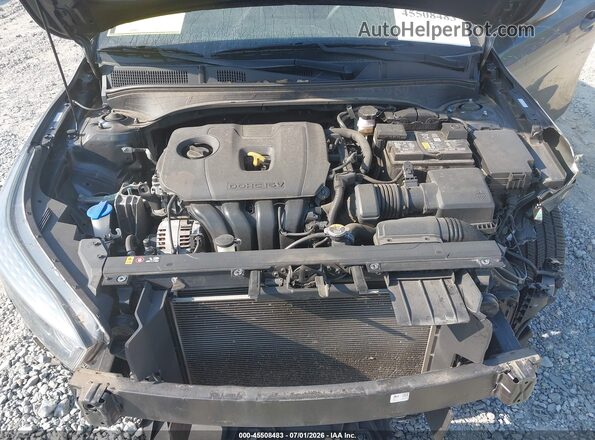 3KPF24AD0NE442613 2022 KIA FORTE Серый Вид сзади