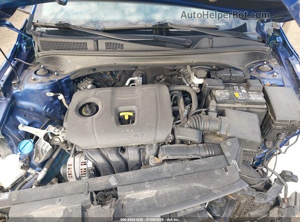 3KPF24AD0NE444118 2022 KIA FORTE Blue Вид ззаду