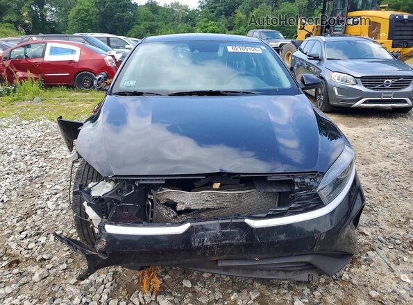 3KPF24AD0NE467043 2022 KIA FORTE Black Вид спереду