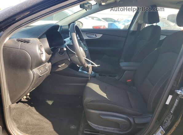 3KPF24AD0PE508502 2023 KIA FORTE Black წინა სალონის ხედი