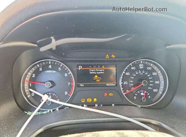 3KPF24AD0PE543685 2023 KIA FORTE Silver Instrument cluster view