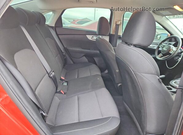 3KPF24AD0PE580977 2023 KIA FORTE Оранжевый Вид задних сидений