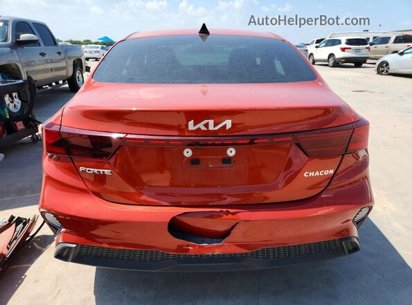 3KPF24AD0PE646833 2023 KIA FORTE Orange Հետևի տեսք