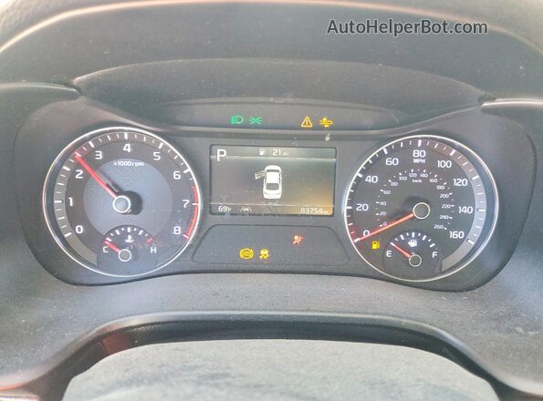 3KPF24AD0RE698028 2024 KIA FORTE White Вид щитка приладів