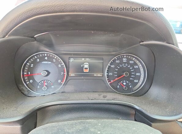 3KPF24AD0RE733893 2024 KIA FORTE Red Սարքավորումների վահանակի տեսք