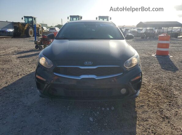 3KPF24AD1KE010656 2019 KIA FORTE Black Front view