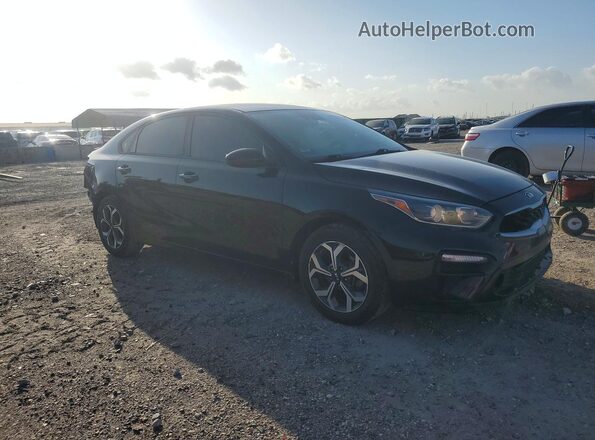3KPF24AD1KE010656 2019 KIA FORTE Black Front right
