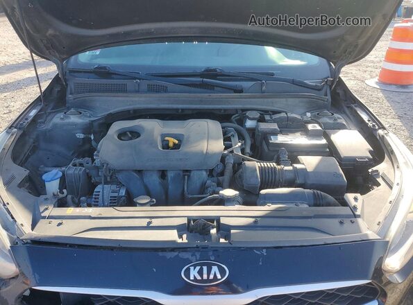 3KPF24AD1KE010656 2019 KIA FORTE Black Rear interior view