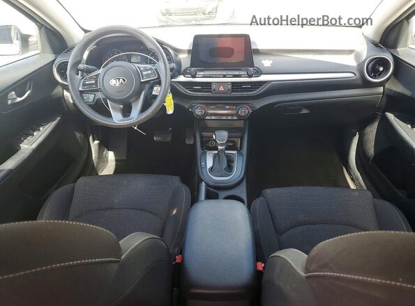 3KPF24AD1KE061851 2019 KIA FORTE Silver წინა პანელის ხედი