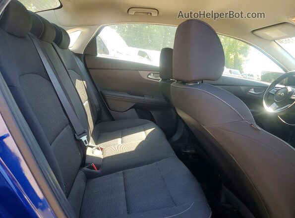 3KPF24AD1LE150398 2020 KIA FORTE Blue Vista de los asientos traseros