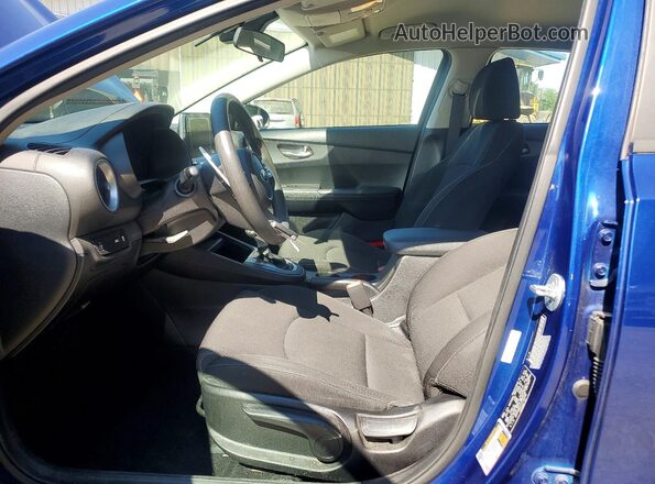 3KPF24AD1LE150398 2020 KIA FORTE Blue Vista interior delantera