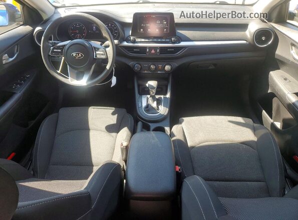 3KPF24AD1LE150398 2020 KIA FORTE Blue Vista del salpicadero