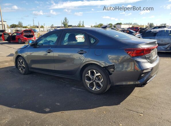 3KPF24AD1LE169775 2020 KIA FORTE Gray Задня ліва чверть