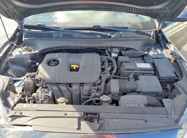 3KPF24AD1LE169775 2020 KIA FORTE Gray Вид задньої частини салону