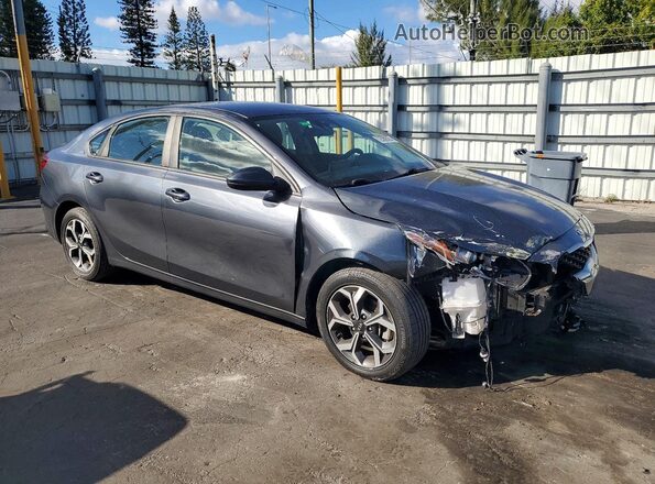 3KPF24AD1LE169775 2020 KIA FORTE Gray Передня права чверть