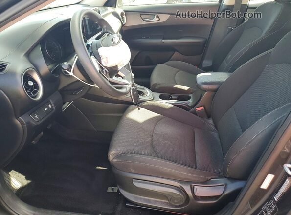 3KPF24AD1LE169775 2020 KIA FORTE Gray Вид салону спереду