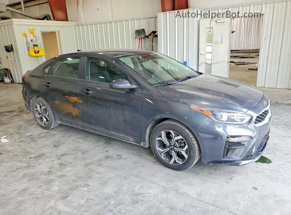 3KPF24AD1LE173972 2020 KIA FORTE Charcoal Передня права чверть