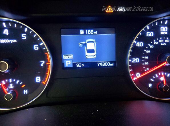 3KPF24AD1LE173972 2020 KIA FORTE Charcoal Вид щитка приладів