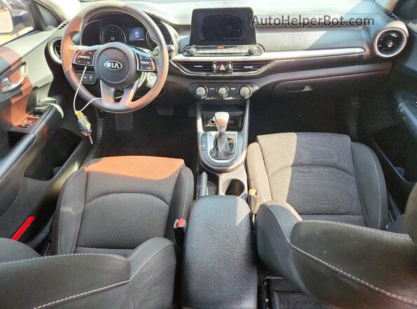3KPF24AD1LE196801 2020 KIA FORTE Black Вид панелі приладів
