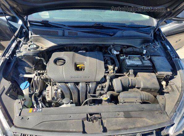 3KPF24AD1LE196801 2020 KIA FORTE Black Вид задньої частини салону