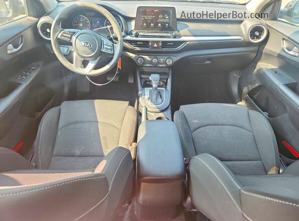 3KPF24AD1LE236052 2020 KIA FORTE Черный Вид панели приборов