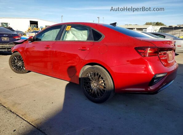 3KPF24AD1LE242482 2020 KIA FORTE Красный Задняя левая четверть