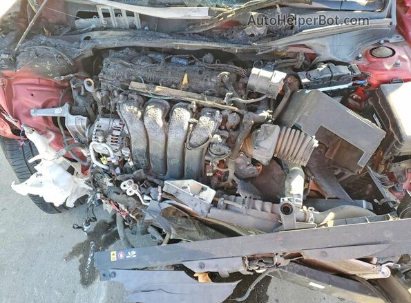 3KPF24AD1LE242482 2020 KIA FORTE Красный Вид задней части салона