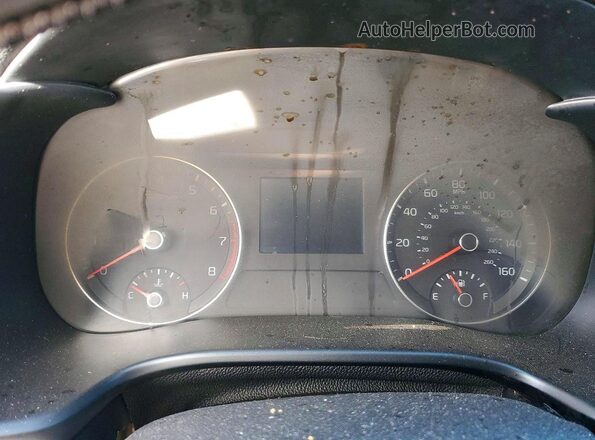 3KPF24AD1LE242482 2020 KIA FORTE Красный Вид щитка приборов