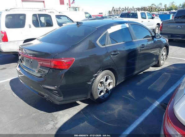 3KPF24AD1LE257693 2020 KIA FORTE Black Задня права чверть